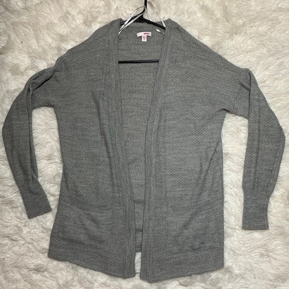 ☮️ Gray Cardigan with Pockets